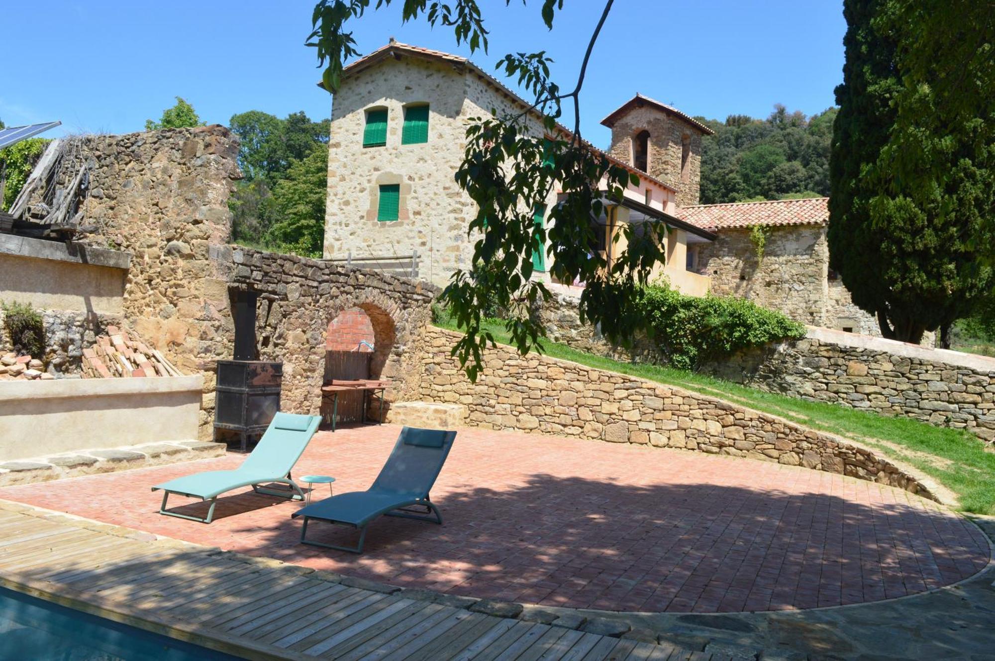 Rectoria De Castellar Villa La Vall de Bianya Dış mekan fotoğraf